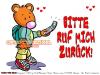 Cartoon: Bobbo the Bear-Bobbo der Bär (small) by FeliXfromAC tagged bobbo the bear bär tiere stockart animals wizard cartoon comic comix felix alias reinhard horst greeting card glückwunschkarte liebe character design mascot sympathiefigur beziehung glück luck greetings call handy telefon phone handylogo mobile services p