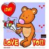 Cartoon: Bobbo the Bear-Bobbo der Bär (small) by FeliXfromAC tagged bobbo,the,bear,bär,tiere,animals,wizard,cartoon,comic,comix,felix,alias,reinhard,horst,greeting,card,glückwunschkarte,liebe,character,design,mascot,sympathiefigur,beziehung,glück,luck,greetings,call,handy,telefon,phone,handylogo,mobile,services,herz,heart