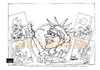 Cartoon: Cartoon Cover für Brettspiel (small) by FeliXfromAC tagged felix,alias,reinhard,horst,design,line,aachen,illustration,illustrator,comiczeichner,comic,zeichner,designer,cartoon,brettspiel,stimmt,so,character,layout,cover,verpackungsdesign,nrw,schwarz,weiss,sw,bw