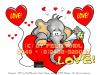 Cartoon: Cartoon Greeting Card (small) by FeliXfromAC tagged charakter model sheet stockart felix alias reinhard horst aachen elefant elephant happy birthday mascot sympathiefigur design line layout entwurf rot red comic cartoon illustration heart herz love liebe