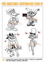 Cartoon: Cartoon Monster Sketchbook 16 (small) by FeliXfromAC tagged monster mutants layout stockart frau mann man woman felix alias reinhard horst horror aachen design line comic cartoon love strand funny game spielkarten cards