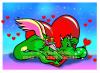 Cartoon: Dragons in Love 12 (small) by FeliXfromAC tagged nice animals tiere tier logos stockart sympathiefiguren mascots wallpapers characters characterdesign figuren whimsical felix alias reinhard horst design line drache dragon red love schüchtern beziehung shy