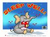 Cartoon: Good Night Character (small) by FeliXfromAC tagged charakter model sheet stockart felix alias reinhard horst aachen elefant elephant good night gute nacht mascot sympathiefigur design line layout entwurf rot red comic cartoon illustration heart herz love liebe