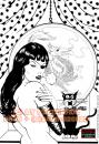 Cartoon: Katzenjammer (small) by FeliXfromAC tagged pin up wallpaper bad girl frau woman sex glamour erotic poster 50th felix alias reinhard horst stockart illustration cutie pirat seefahrer freibeuter