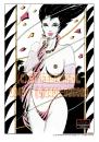 Cartoon: Nuditive Contemplation 7A (small) by FeliXfromAC tagged stockart wind gefühl mood stimmung felix alias reinhard horst patrick design nagel girl frau sexy sex nackt kunst art erotic erotik poster line comic cartoon