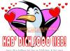 Cartoon: Penguine Love 02 (small) by FeliXfromAC tagged nice animals tiere tier stockart logos sympathiefiguren mascots wallpapers characters characterdesign figuren hey melde dich whimsical felix alias reinhard horst reinhard horst design line red love herzen beziehung aachen pinguin penguine greeting card 