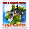 Cartoon: Retro 50th Movie Trash Design (small) by FeliXfromAC tagged felixfromac monster retro movie cartoon comic action felix alias reinhard horst green grün space aachen design line reinhard horst alias felix horror parodie parody gomrkkh terror 