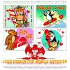 Cartoon: Sampler Cartoon Characters (small) by FeliXfromAC tagged nice animals tiere tier stockart animal logos sympathiefiguren mascots wallpapers characters characterdesign figuren hund katze bär bear cat dog whimsical felix alias reinhard horst design line aachen stockart 