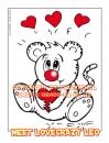 Cartoon: Study for Lovecrazy Leo (small) by FeliXfromAC tagged leo love tiere tier animal lovecrazy character design handy wallpaper animal tier leopard gitarre gesang comic comix cartoon felix alias reinhard horst stockart 