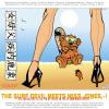 Cartoon: The Surf Devil (small) by FeliXfromAC tagged pin,up,wallpaper,bad,girl,pin,up,frau,woman,sex,glamour,erotic,poster,50th,glamour,felix,alias,reinhard,horst,surfen,surf,bär,bear,high,heels,