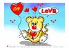 Cartoon: Whole Lotta Love-Lovecrazy Leo (small) by FeliXfromAC tagged leo love tiere tier animal lovecrazy character design handy wallpaper leopard comic comix cartoon felix alias reinhard horst