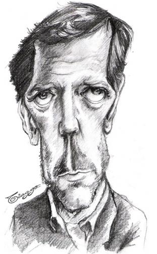 Cartoon: Dr. House (medium) by Tiaggo Gomes tagged dr,house,caricatura,tiaggo,caricature