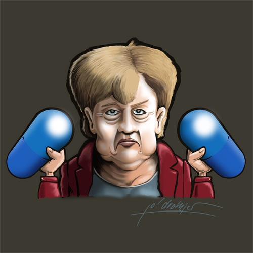 Cartoon: Die Wahl 2013 (medium) by Jo Drathjer tagged wahl,cdu,deutschland,merkel