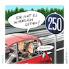 Cartoon: Ausschlussverfahren (small) by Jo Drathjer tagged auto,autobahn,bab,car,accident,richtgeschwindigkeit,scheuer,abgase,highway,geschwindigkeit,tempolimit,reduzierung,feinstaub,energie,sparen,unfalltote,vermeiden,unfallstatistik,der,weg,ist,das,ziel,beschränkung,suv,spritfresser,unfallrisiko