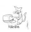Cartoon: Katerklo (small) by Jo Drathjer tagged hinsetzen,kater,katze,helge,katerklo,gleichberechtigung,stehpinkler,pinkeln,pissen,männer,wc