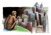 Cartoon: Paisaje (small) by AGRA tagged nature,city,population,construction