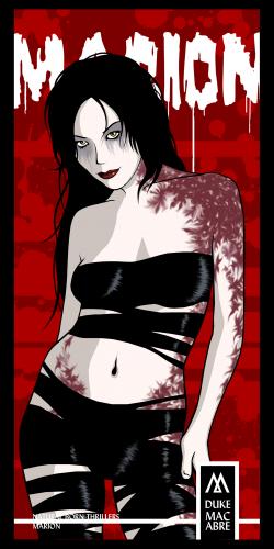 Cartoon: Marion (medium) by volkertoons tagged volkertoons,duke,girl,girls,illustration,woman,frau,mädchen