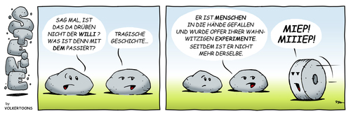 Cartoon: STEINE - Menschenopfer (medium) by volkertoons tagged steine,stein,stone,stones,menschen,menschenopfer,opfer,experimente,experiments,rad,wheel,erfindung,invention,fun,humor,steine,stein,stone,stones,menschen,menschenopfer,opfer,experimente,experiments,rad,wheel,erfindung,invention,fun,humor