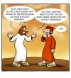 Cartoon: Abhängen (small) by volkertoons tagged cartoon,volkertoons,humor,jesus,judas,religion,relax,relaxation,entspannung,abhängen