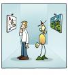 Cartoon: Kunst (small) by volkertoons tagged kunst,art,cartoon,volkertoons,volker,dornemann,humor,lustig,museum