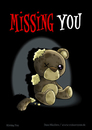 Cartoon: Missing You (small) by volkertoons tagged volkertoons cartoon comic karte grußkarte postkarte greeting card bär baer teddy bear teddybär spielzeug toy pet plüschtier kuscheltier stofftier kaputt damaged out of order tot dead einsamkeit allein alleinsein loneliness lonely alone traurig sad