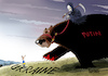 Cartoon: Putin attacks Ukraine (small) by Broelman tagged putin,ukraine