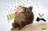 Cartoon: Putin gets stung (small) by Broelman tagged putin,ukraine