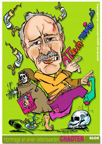Cartoon: AWHmovieMaker from Essen (medium) by cartoonist_egon tagged humor,caricatur,cartoon