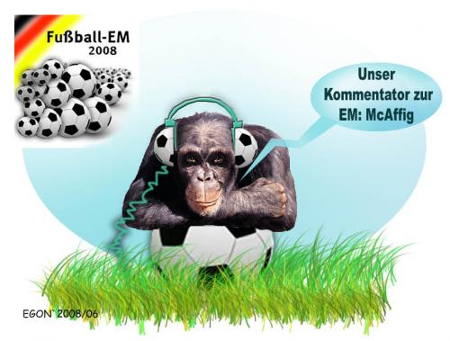 Cartoon: EM-Comentator (medium) by cartoonist_egon tagged nature,sports