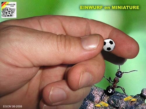 Cartoon: en Miniature (medium) by cartoonist_egon tagged em,comunication,of,miniature