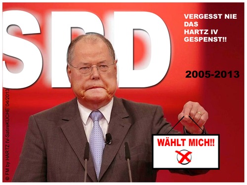 Cartoon: Peer der Steinbrück (medium) by cartoonist_egon tagged peer,steinbrück,spd