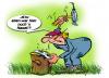 Cartoon: Absurd? (small) by cartoonist_egon tagged hammer,nagel,obi