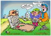 Cartoon: H1N1.....Nr.1 (small) by cartoonist_egon tagged krankheit,h1n1,schweine,grippe