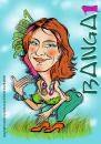 Cartoon: my best girlfriend (small) by cartoonist_egon tagged humor,caricatur,cartoon