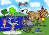 Cartoon: seven (small) by cartoonist_egon tagged milkmoney