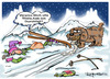 Cartoon: Toilettenpapier?? (small) by cartoonist_egon tagged ski,wintersport,bernhardiner,winter,berge