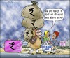 Cartoon: athanni (small) by Chander  tagged politician,money,india,cartoonist,chander,corruption