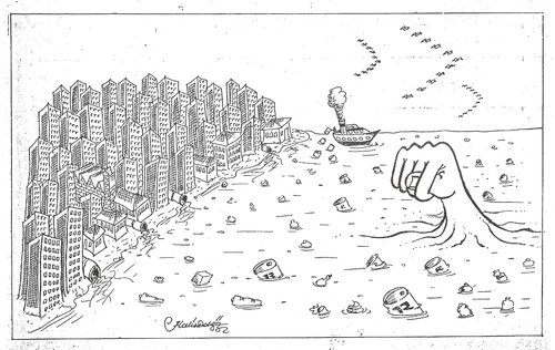 Cartoon: environment right now (medium) by halisdokgoz tagged environment,right,now
