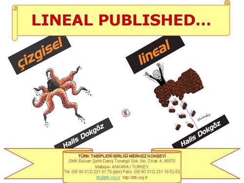 Cartoon: Lineal Cartoon Book (medium) by halisdokgoz tagged lineal,halis,dokgoz,cartoon,book