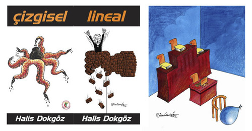 Cartoon: lineal halis dokgoz cartoon book (medium) by halisdokgoz tagged lineal,halis,dokgoz,cartoon,book