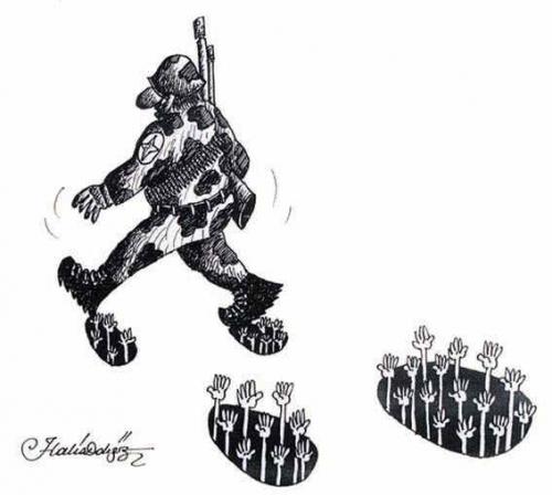 Cartoon: nato peace war (medium) by halisdokgoz tagged nato,peace,war