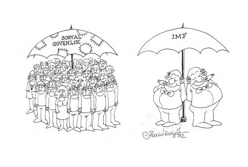 Cartoon: social security imf halis dokgoz (medium) by halisdokgoz tagged social,security,imf,halis,dokgoz