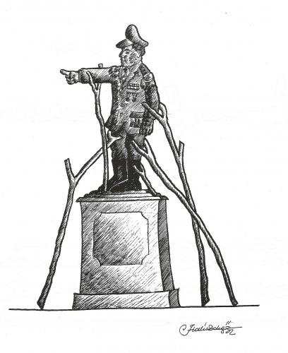 Cartoon: Soldier (medium) by halisdokgoz tagged soldier