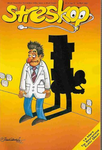 Cartoon: Streskop 2007 paramedicaljournal (medium) by halisdokgoz tagged streskop,2006,paramedical,journal,halis,dokgoz