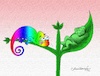 Cartoon: Chameleon (small) by halisdokgoz tagged chameleon