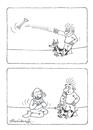 Cartoon: Dog and Man (small) by halisdokgoz tagged dog,and,man