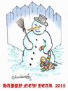 Cartoon: HAPPY NEW YEAR 2015 (small) by halisdokgoz tagged happy,new,year,2015