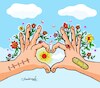 Cartoon: HEART (small) by halisdokgoz tagged heart