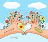 Cartoon: HEART (small) by halisdokgoz tagged heart