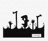 Cartoon: HELP SOS (small) by halisdokgoz tagged help,sos